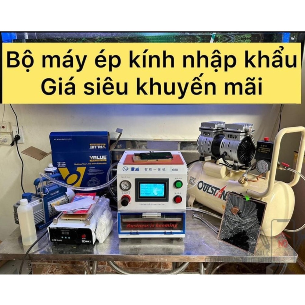 Bộ Máy ép kính 